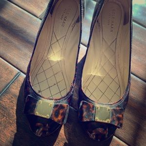 Cole Haan tortoise shell zero grand wedges